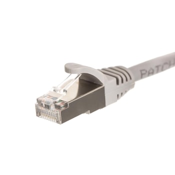 Cablu Netrack patch, Cat 5e FTP, 1m, Gri Cablu Netrack patch, Cat 5e FTP, 1m, Gri