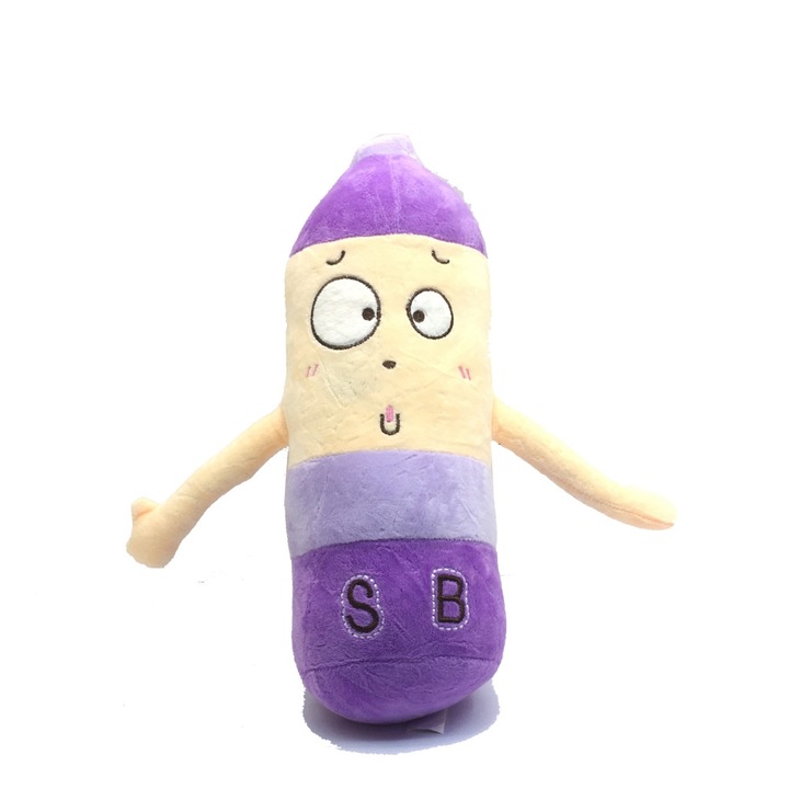 Плюшена играчка Chippo Моливчета 18001-350-4, пее песен на Български, 35см, Лилав