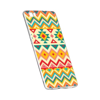Husa Silicon, Transparent, Slim, Aztec, 11, Sony XZ1 Husa Silicon, Transparent, Slim, Aztec, 11, Sony XZ1