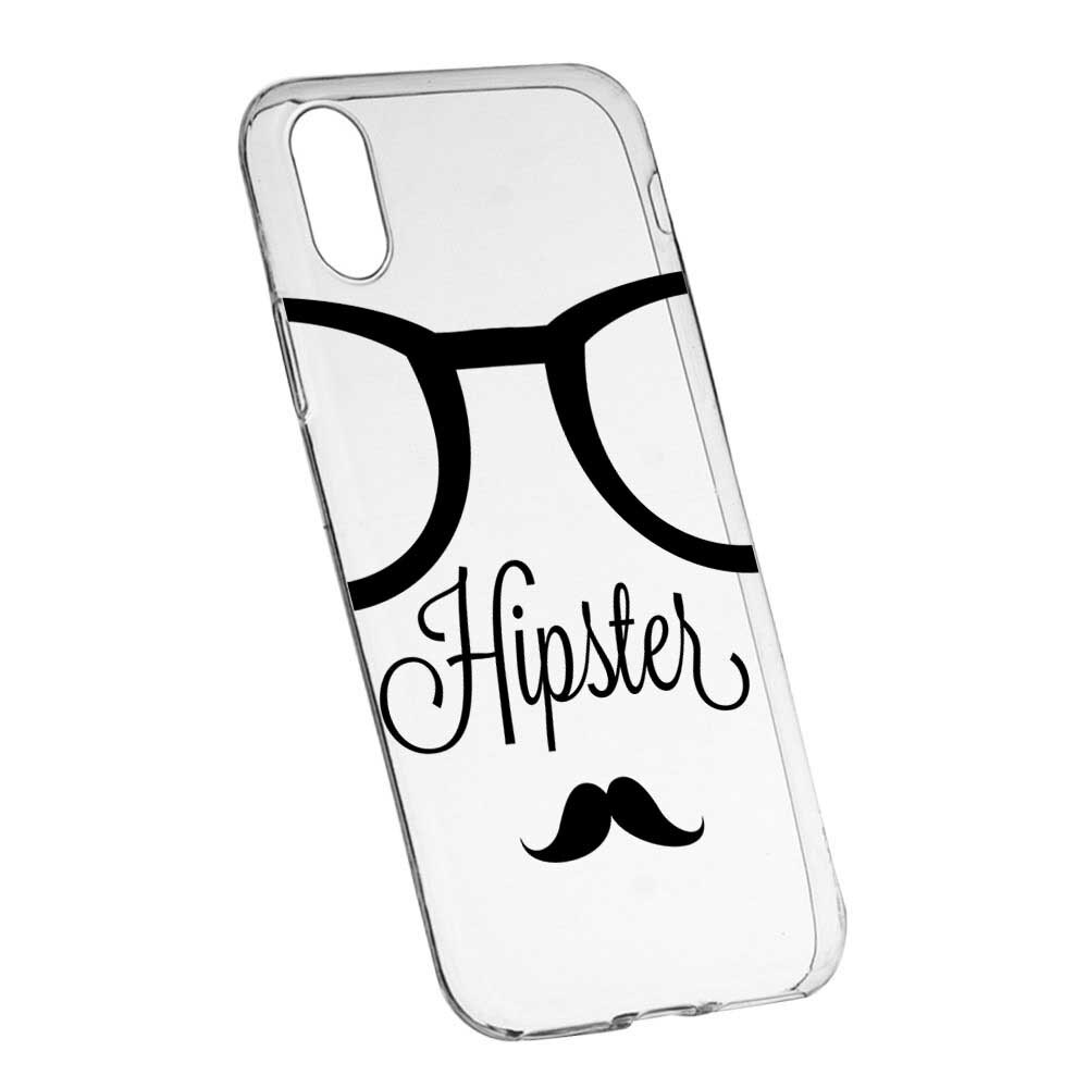Husa Silicon, Transparent, Slim, Hipster, 12, Sony XA1