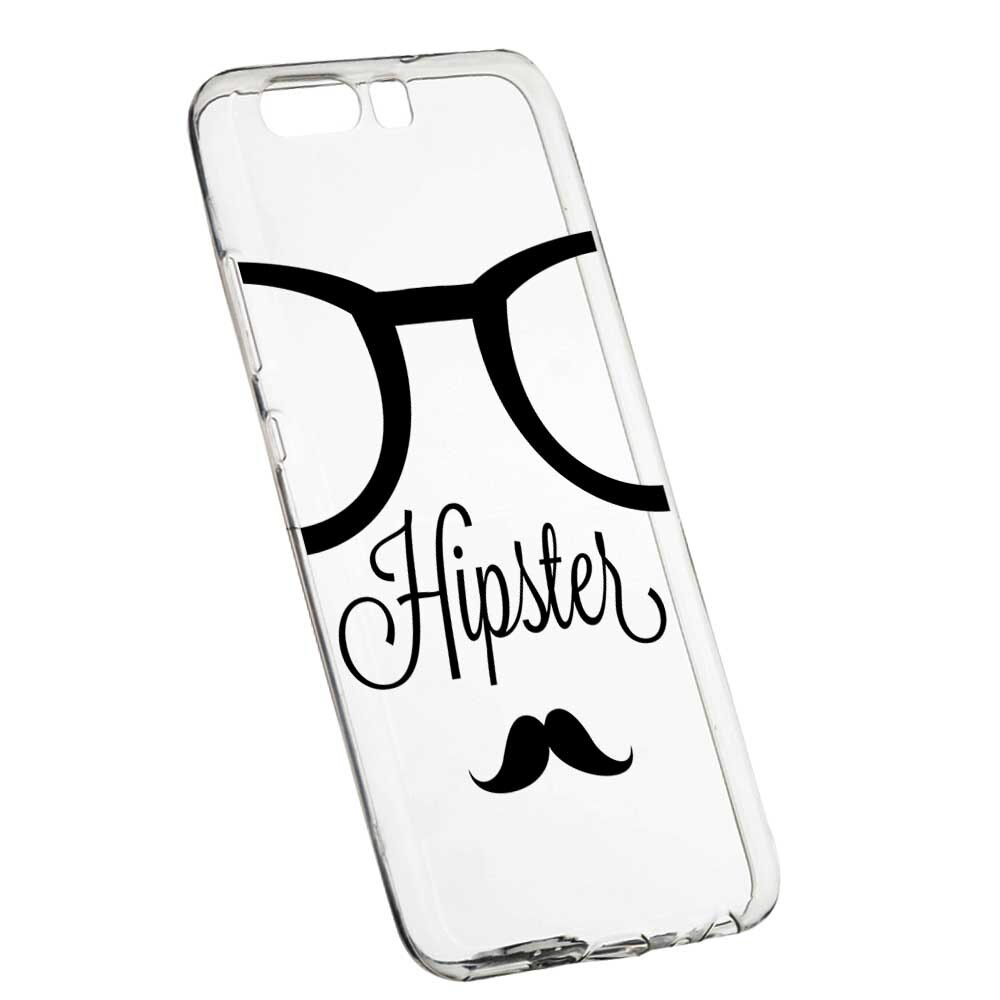 Husa Silicon, Transparent, Slim, Hipster, 12, Huawei Y6 2018