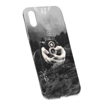 Husa pentru Apple iPhone XS Max, Double Exposure, 13, Silicon Husa pentru Apple iPhone XS Max, Double Exposure, 13, Silicon