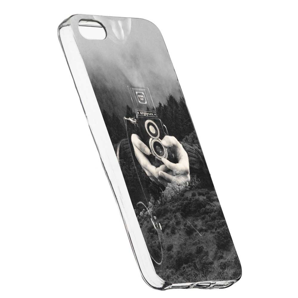 Husa Silicon, Transparent, Slim, Double Exposure, 13, Xiaomi Mi5S
