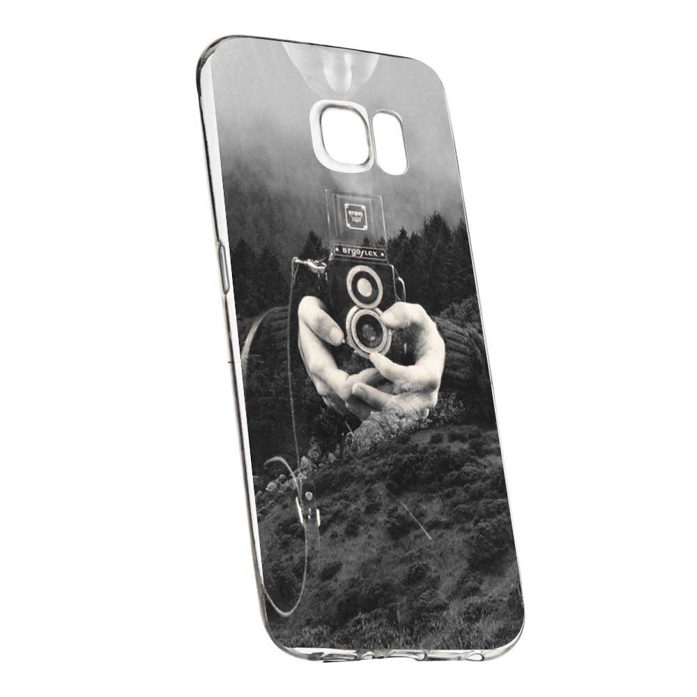 Husa Silicon, Transparent, Slim, Double Exposure, 13, HTC U Ultra