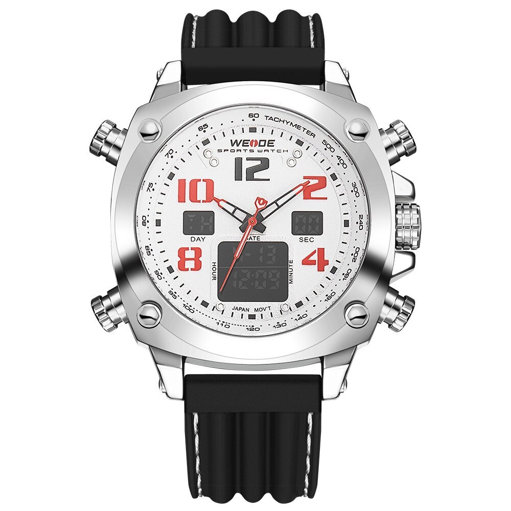 Ceas WEIDE WH5208-2C alb
