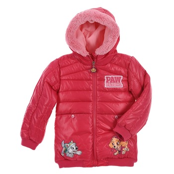 Geaca fete Patrula Catelusilor, roz Geaca fete Patrula Catelusilor, roz