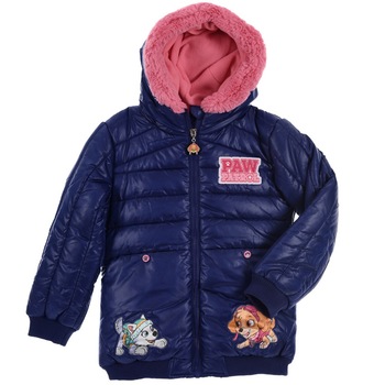 Geaca fete Patrula Catelusilor, bleumarin Geaca fete Patrula Catelusilor, bleumarin