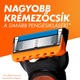 Gillette Fusion5 pótfej férfi borotvához, 12 db