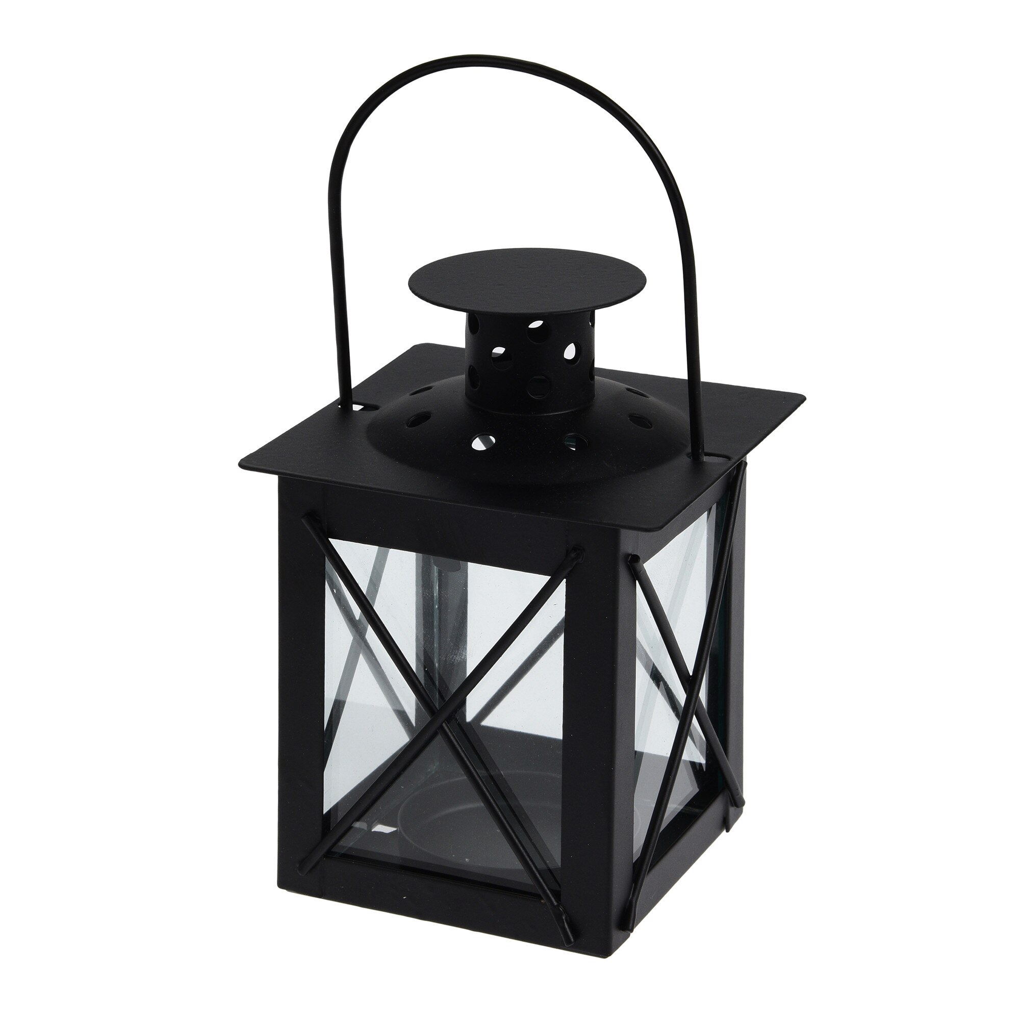 Felinar metalic, cu agatatoare, 10 cm