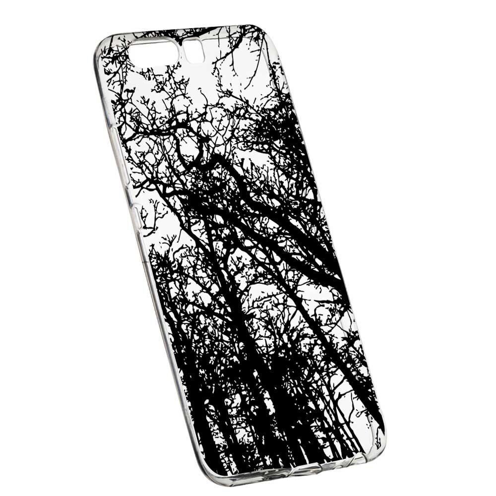 Husa Silicon, Transparent, Slim, Forest, 14, Huawei Nova 2S