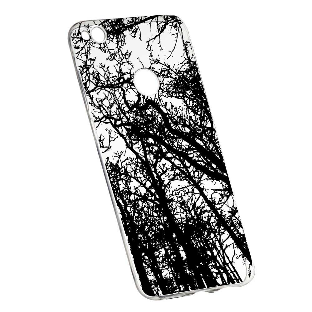 Husa Silicon, Transparent, Slim, Forest, 14, Xiaomi Mi Max