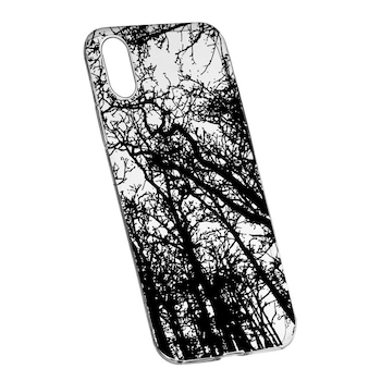 Husa Silicon, Transparent, Slim, Forest, 14, Sony XA1 Husa Silicon, Transparent, Slim, Forest, 14, Sony XA1