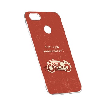 Husa Silicon, Transparent, Slim, Old School, 16, Huawei Y7 PRIME 2018 Husa Silicon, Transparent, Slim, Old School, 16, Huawei Y7 PRIME 2018