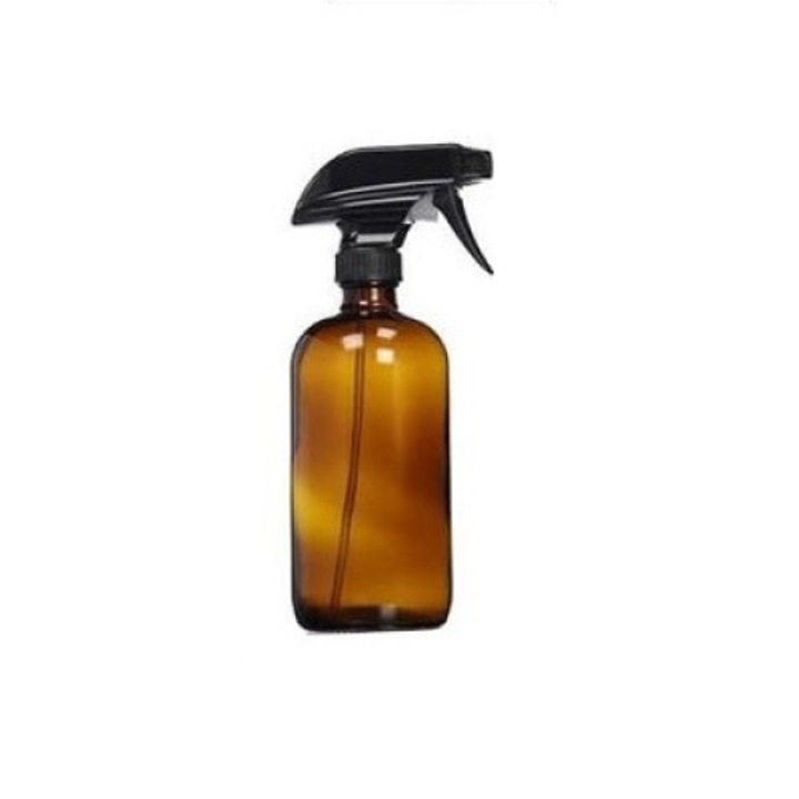 ESSENTIAL Aromatherapy Barna palack, spray-vel, 250 ml, tartály illóolajokhoz / parfümökhöz / aromaterápiához / fertőtlenítéshez