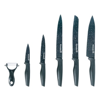 Set cutite de bucatarie Hausberg HB-H1124, 6 piese Set cutite de bucatarie Hausberg HB-H1124, 6 piese