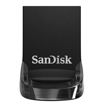 Memorie USB SanDisk Ultra Fit 128 GB, USB 3.1, Negru Memorie USB SanDisk Ultra Fit 128 GB, USB 3.1, Negru