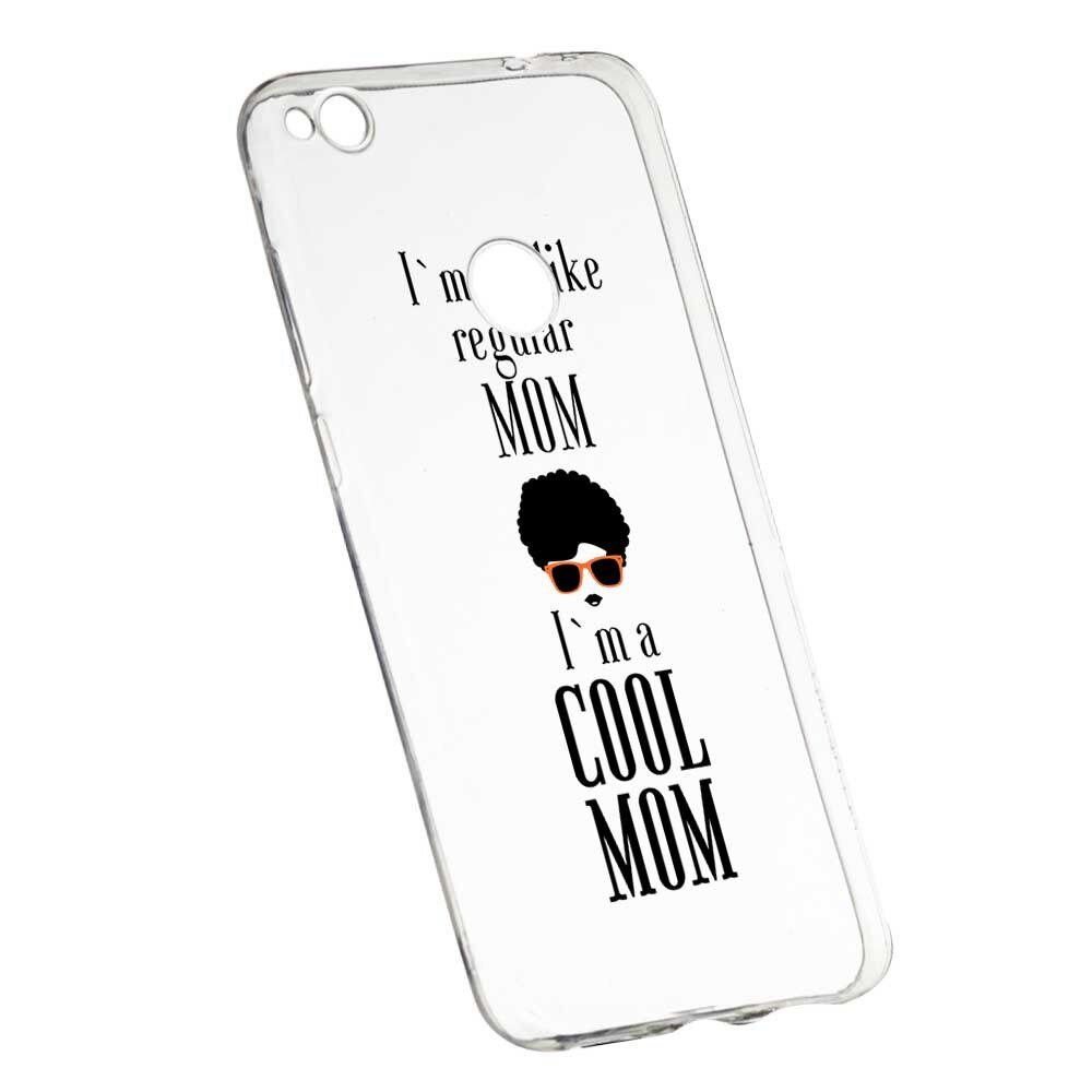 Husa Silicon, Transparent, Slim, Cool Mom, 19 , Xiaomi Mi Max