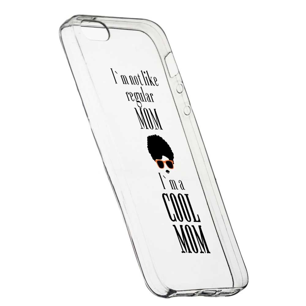 Husa Silicon, Transparent, Slim, Cool Mom, 19 , Xiaomi Mi5S