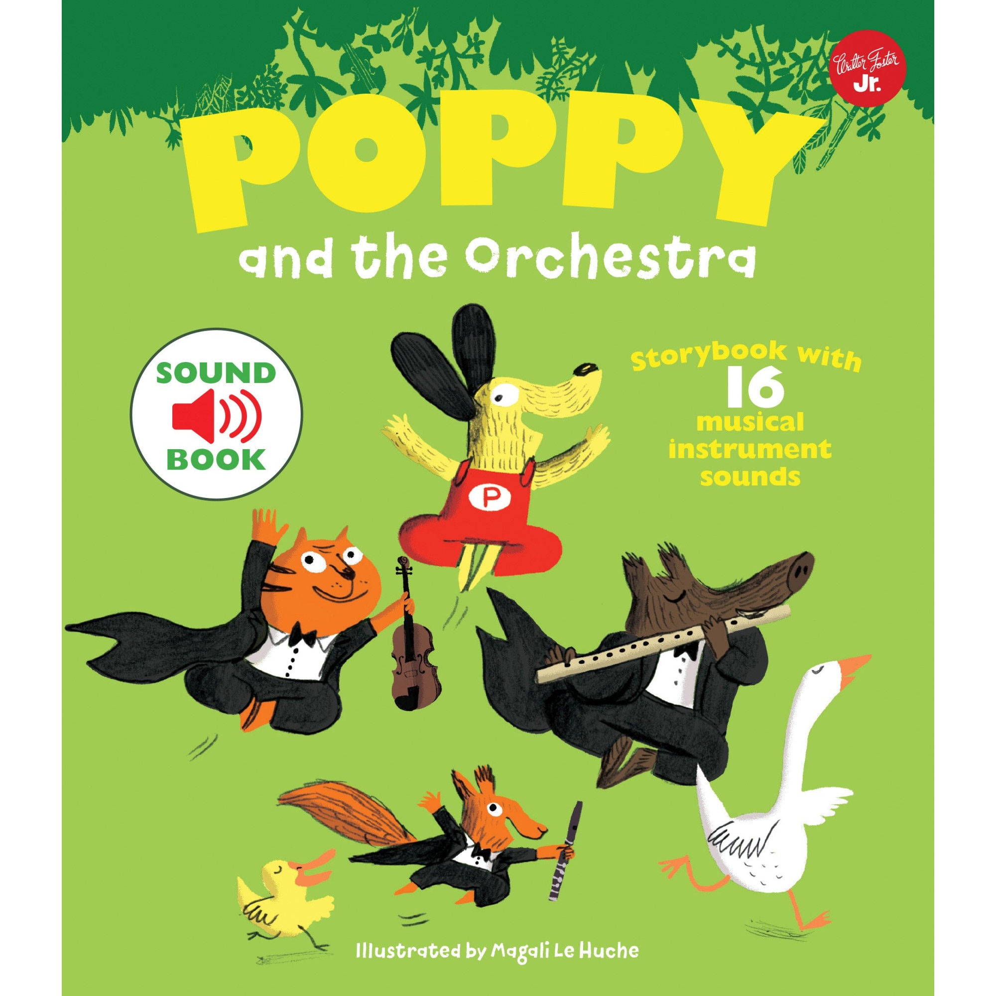 Poppy And the orchestra : with 16 musical instrument sounds!