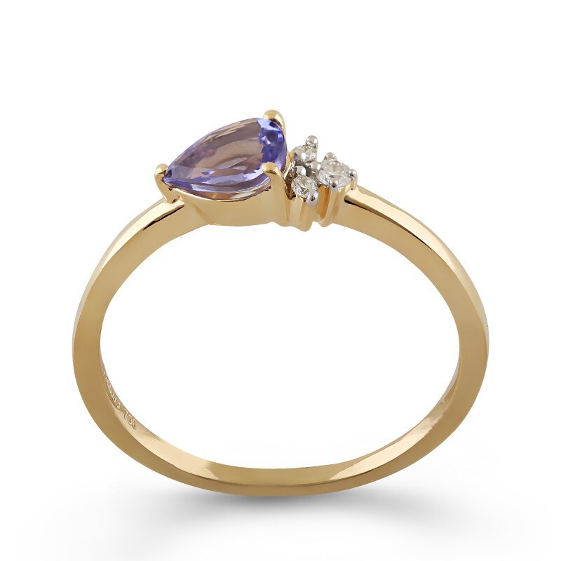Inel Deruvo Aur 18k Diamante, Tanzanit, 54 RAJR28226-TANDY