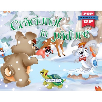 Pop-up-Craciunul in padure Pop-up-Craciunul in padure