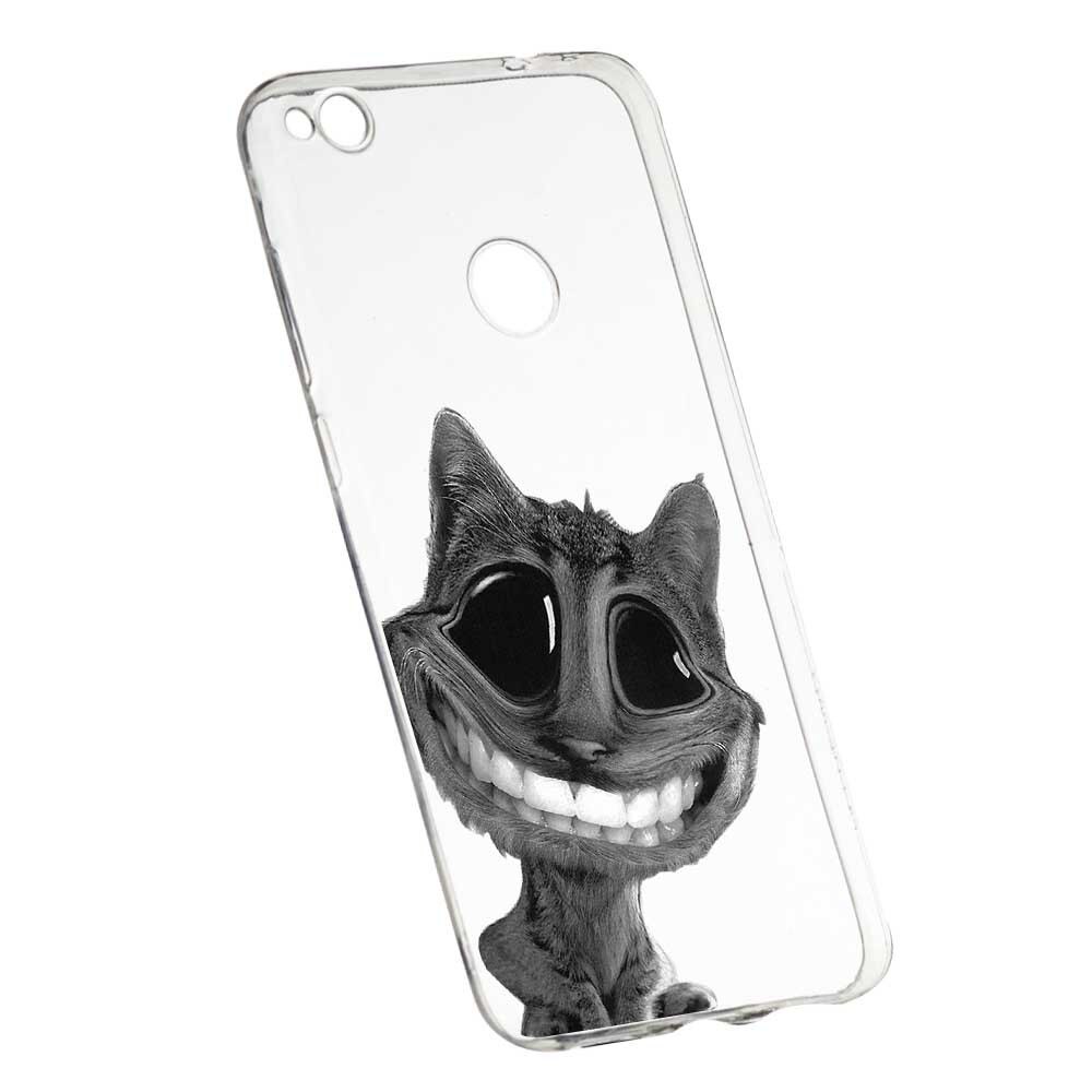 Husa Silicon, Transparent, Slim, Crazy Cat, 20 , Xiaomi Mi Max