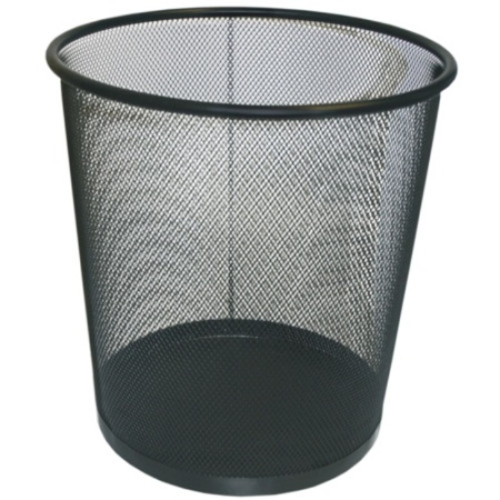 Cos gunoi metalic , 13 litri