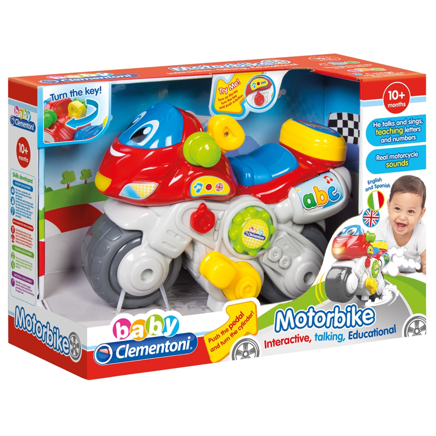 Jucarie interactiva Clementoni, Motocicleta