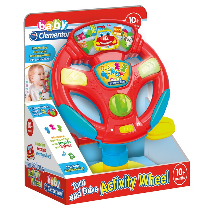 Интерактивна играчка Baby Clementoni - Волан с дейности
