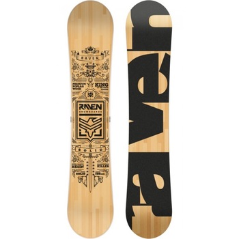 Placa Snowboard Raven Raven Solid,Maro,Marimea 146 cm Placa Snowboard Raven Raven Solid,Maro,Marimea 146 cm