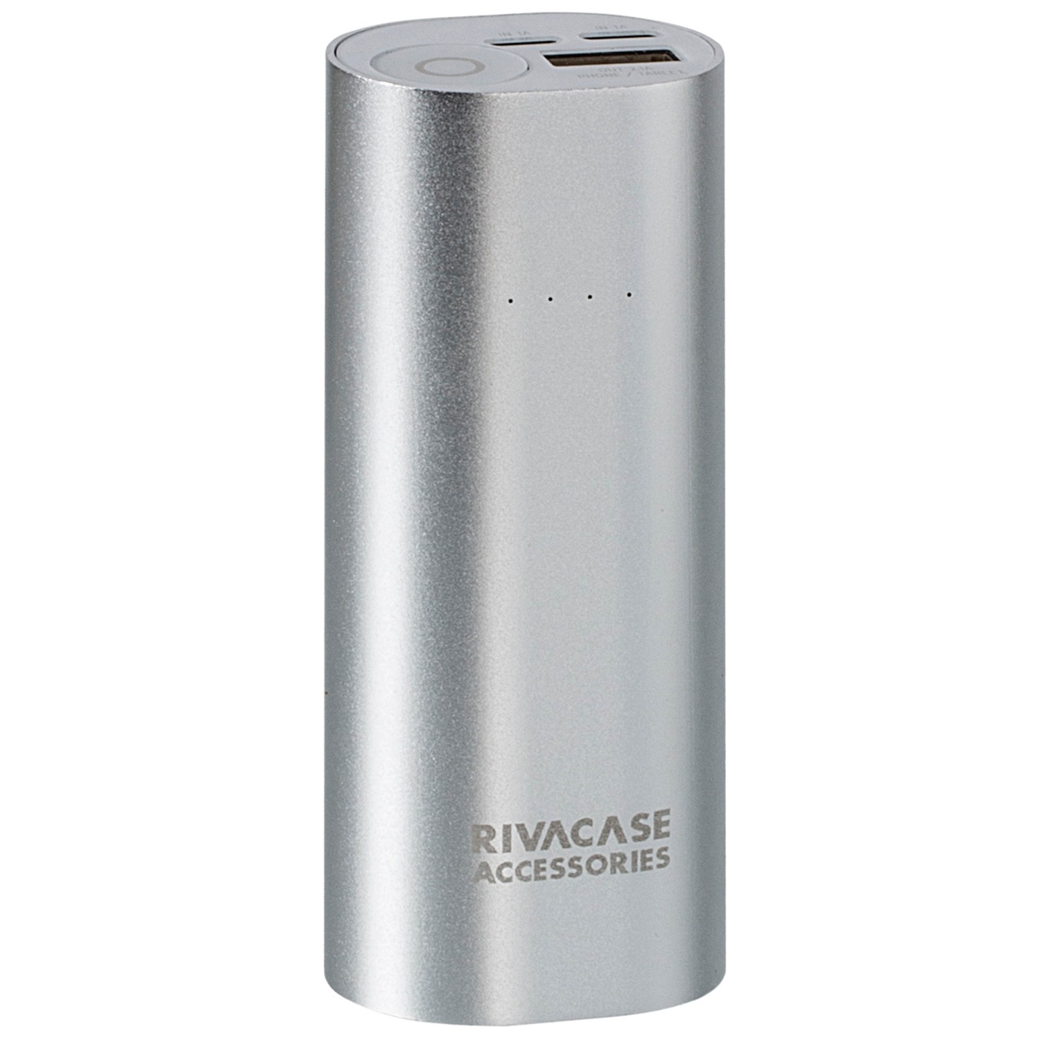 Acumulator universal extern Rivapower VA1005, 5000mAh, Silver