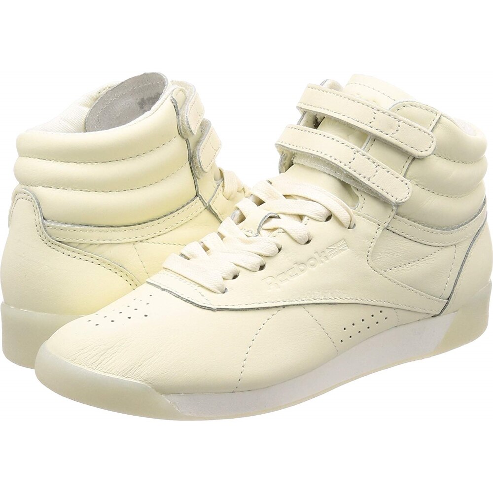 Pantofi sport Reebok Freestyle Hi pentru femei, Crem