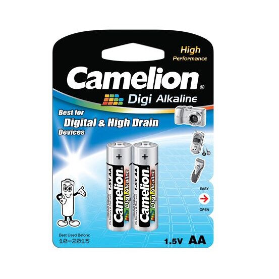 Baterii Camelion Digi Alkaline R6 AA 2 bucati / set