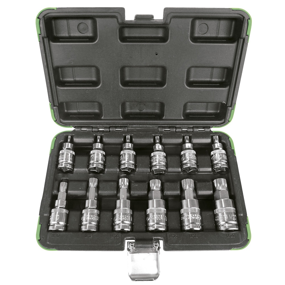 Trusa 12 capete tubulare profil zx, exterior 1/2