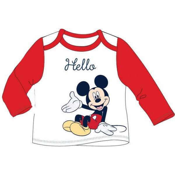 Bluza bebe, Hello Mickey, rosie-9 luni