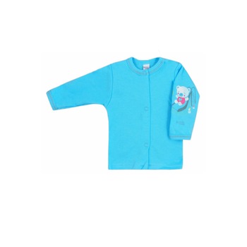 Bluza cu maneca lunga pentru baieti Zabaw Koala 3603-AL1, Turcoaz Bluza cu maneca lunga pentru baieti Zabaw Koala 3603-AL1, Turcoaz