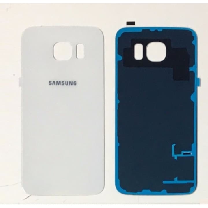 Заден капак за Samsung S6 Edge -Бял