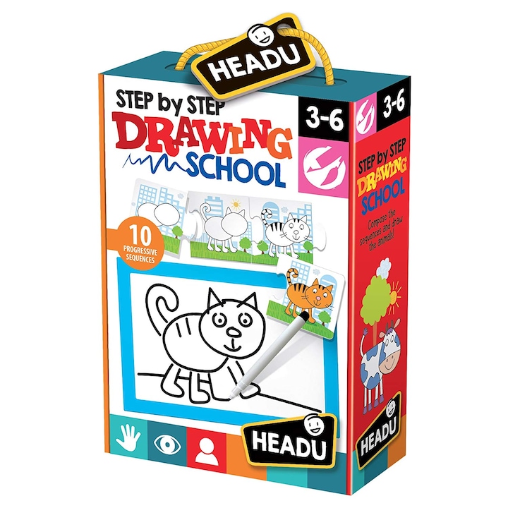 Образователна игра Headu - Училище за рисуване