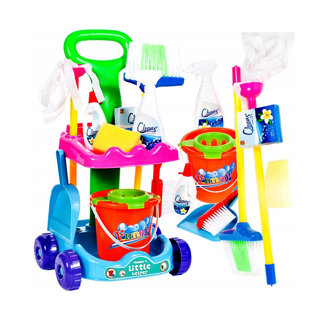 Centru de activitati Micul Ajutor al Mamei , Model interactiv cu diverse accesorii si instrumente ce garanteaza ore de distractie si amuzament , Multicolor