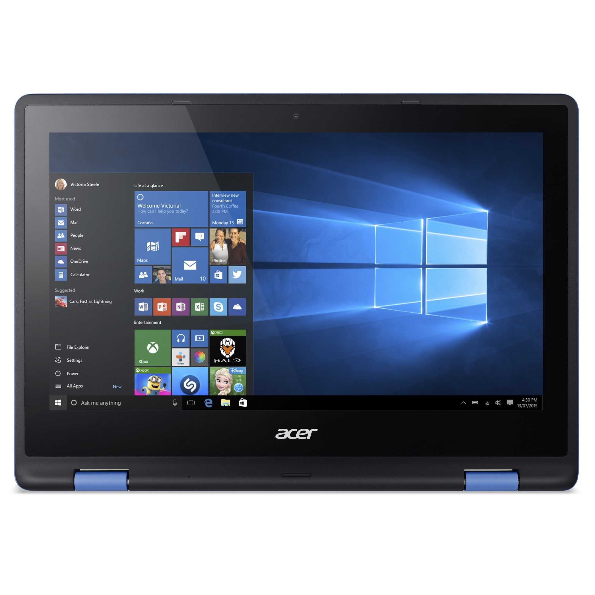 Laptop 2 in 1 Acer Aspire R3-131T cu procesor Intel® Pentium® Quad
