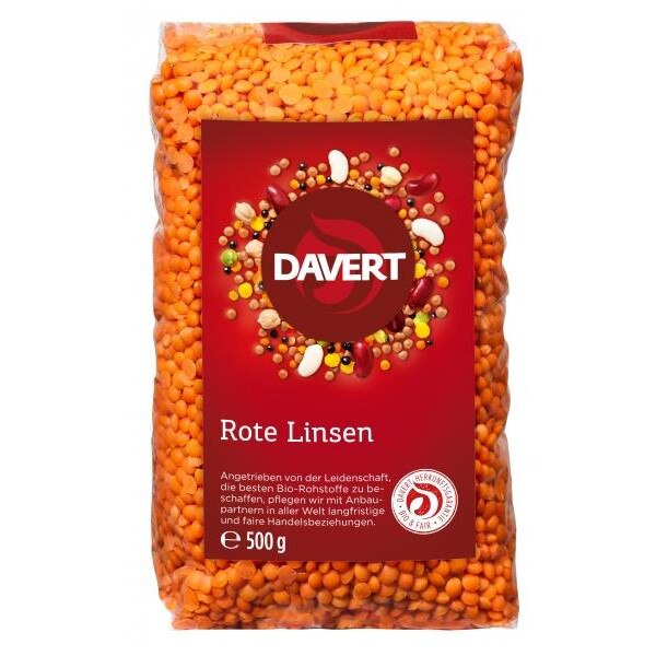 Linte Rosie Bio 500gr Davert