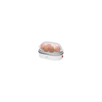 Fierbator de oua Clatronic EK 3497, 400 W, 6 oua, Alb Fierbator de oua Clatronic EK 3497, 400 W, 6 oua, Alb