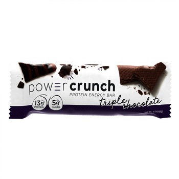 Supliment alimentar, Napolitana - inlocuitor de masa, GNC Power Crunch, cu aroma de ciocolata tripla, 40 g Supliment alimentar, Napolitana - inlocuitor de masa, GNC Power Crunch, cu aroma de ciocolata tripla, 40 g