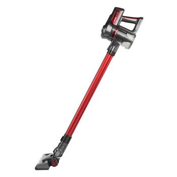 Aspirator de mana vertical fara sac H.Koenig, UP600, 2 in 1, clasa energetica A, 2 viteze, EasyClean, autonomie 35 min, multisuprafete, accesorii incluse, multifunctional, usor, rosu Aspirator de mana vertical fara sac H.Koenig, UP600, 2 in 1, clasa energetica A, 2 viteze, EasyClean, autonomie 35 min, multisuprafete, accesorii incluse, multifunctional, usor, rosu