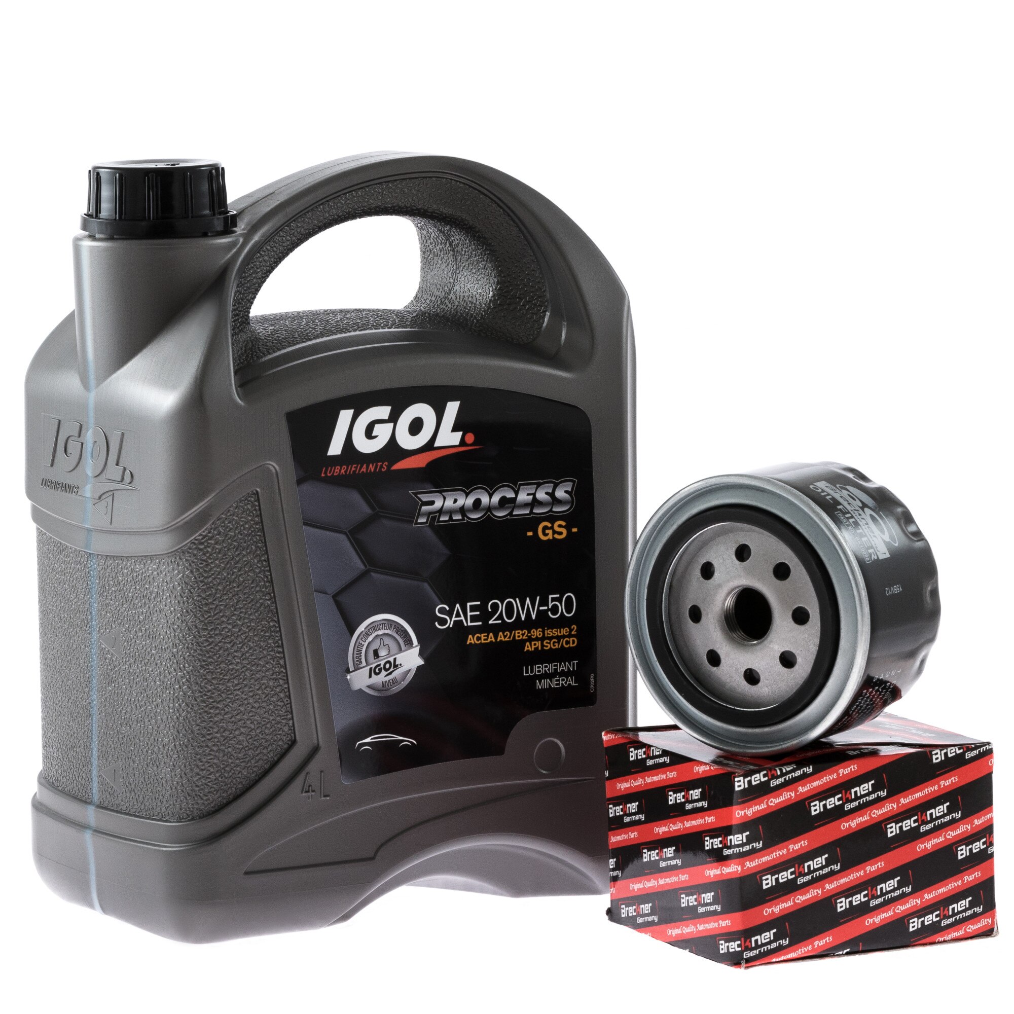 Ulei mineral IGOL PROCESS GS 20W-50, 4L+ Filtru Dacia