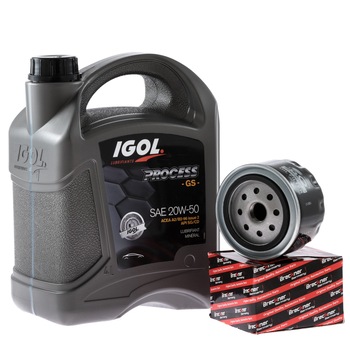 Ulei mineral IGOL PROCESS GS 20W-50, 4L+ Filtru Dacia Ulei mineral IGOL PROCESS GS 20W-50, 4L+ Filtru Dacia