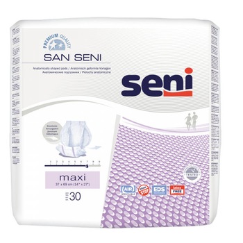 Absorbante femei si barbati, San Seni Maxi 30 Buc/Pachet Absorbante femei si barbati, San Seni Maxi 30 Buc/Pachet