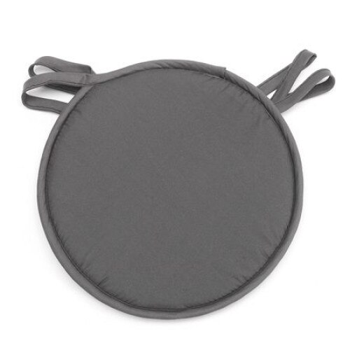 Perna scaun iMK®, design simplu, rotunda, gri, 38 cm