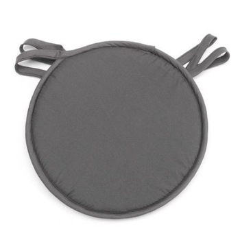 Perna scaun iMK®, design simplu, rotunda, gri, 38 cm Perna scaun iMK®, design simplu, rotunda, gri, 38 cm