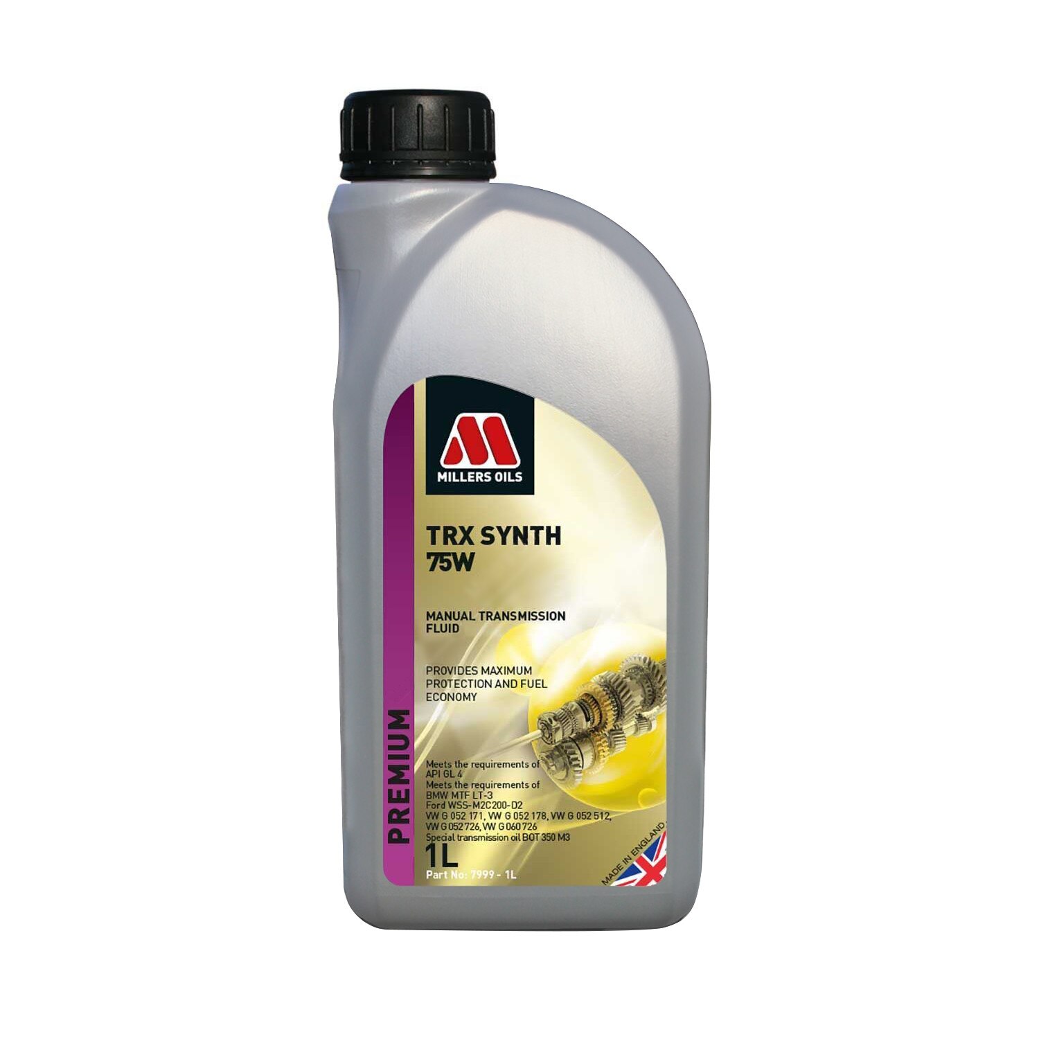 Ulei sintetic cutie viteze Millers TRX Synth 75w, 1L